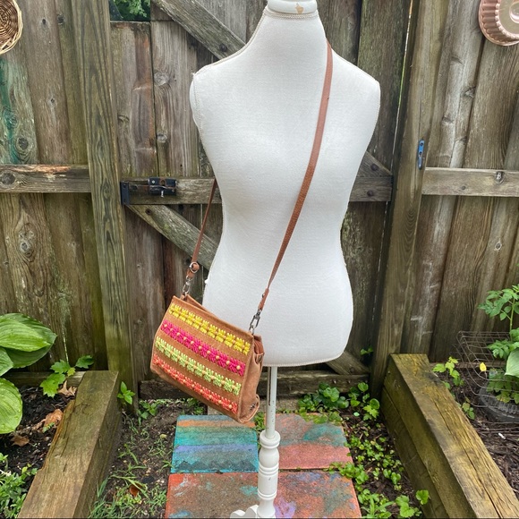 The Sak Multicolor Crossbody Bag - Picture 1 of 12